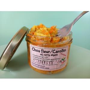 Légumes lactofermentés chou fleur / carottes